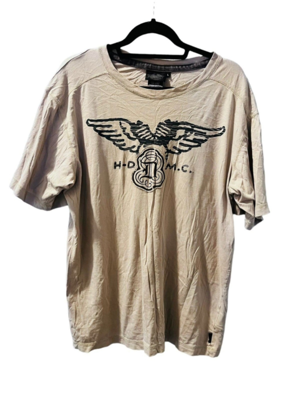 Harley Davidson Vintage Y2k HD MC Short Sleeve Men's T-Shirt Size Large Biker